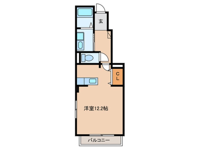 間取図 プリムローズⅢ