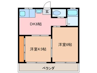 間取図 コ－ポ城山