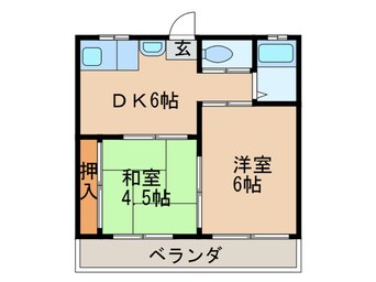 間取図 コ－ポ城山