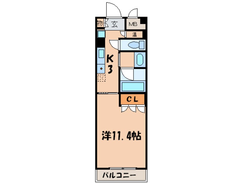 間取図 大曽根朝日マンション