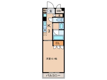 間取図 大曽根朝日マンション