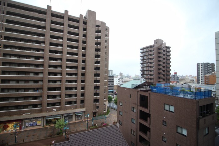 室内からの展望 大曽根朝日マンション