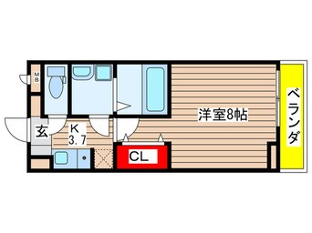 間取図 グレイスガーデン