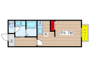 間取図 アリエッタ伝馬