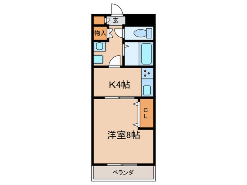 間取図 サンシャイン松ヶ瀬