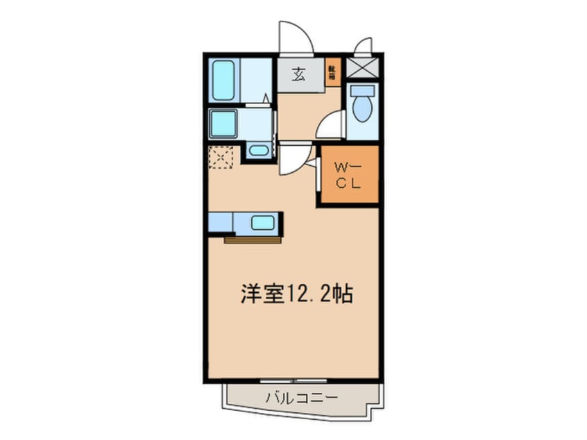間取図 シェーネ幸
