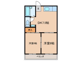 間取図 アベニュー本郷