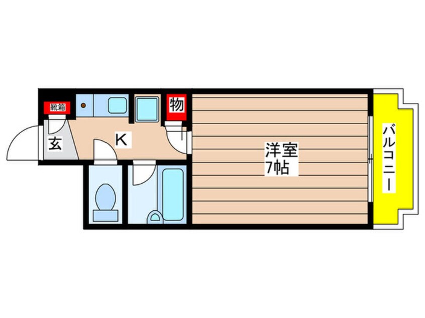 間取図 ドゥエルハウス植田