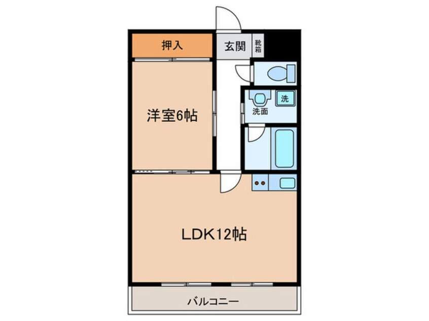 間取図 サンモールタナカ