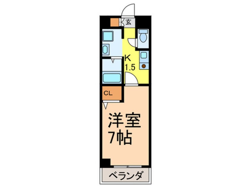 間取図 ワピタ名駅