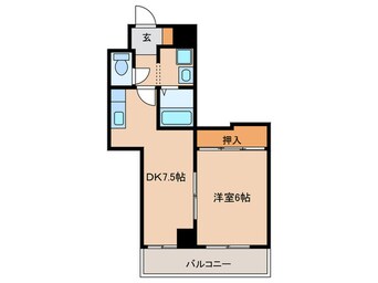 間取図 ワピタ名駅