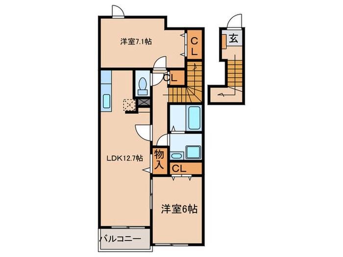 間取り図 アクテュエル