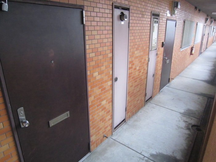 玄関 スカイハイツ塚本