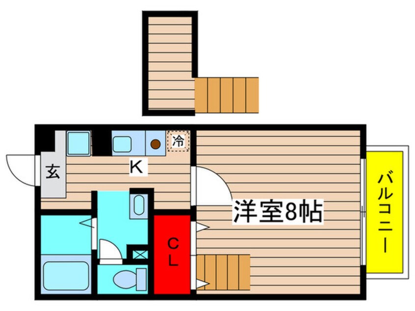 間取図 ポレ－ルＫ