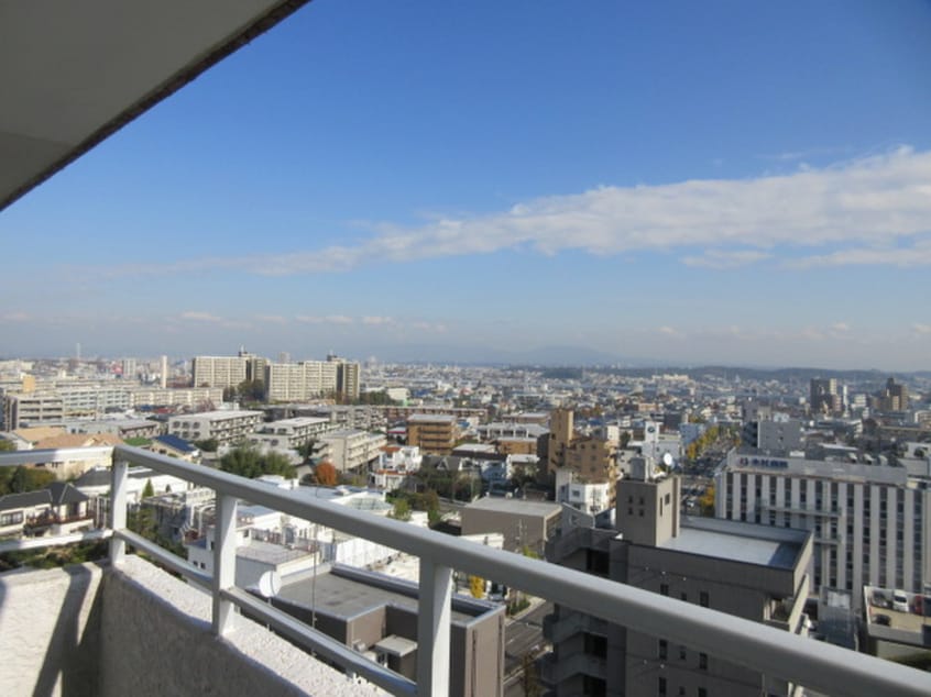 室内からの展望 星ヶ丘レジデンス