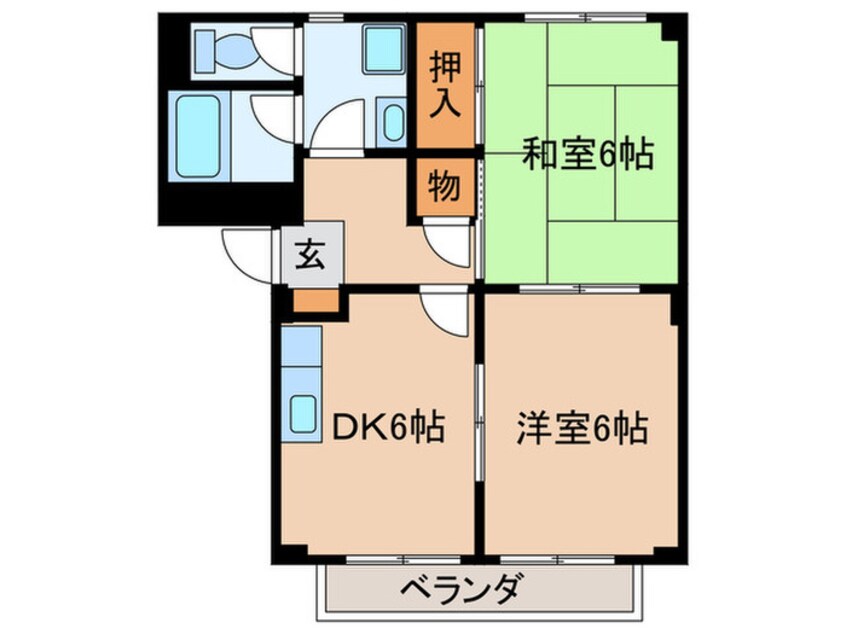 間取図 サープラス五条