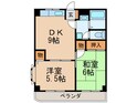 ハヤシマンションの間取図