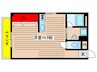 古川ビル 1Rの間取り