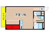 古川ビル 1Rの間取り