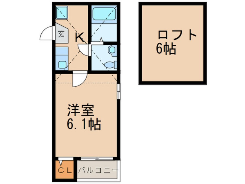 間取図 ＰＲＥＳＩＤＥＮＴ名駅南