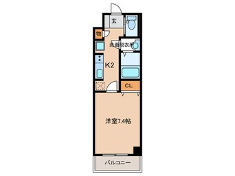 間取図 S-RESIDENCE葵Ⅱ