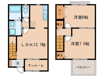 間取図 confort