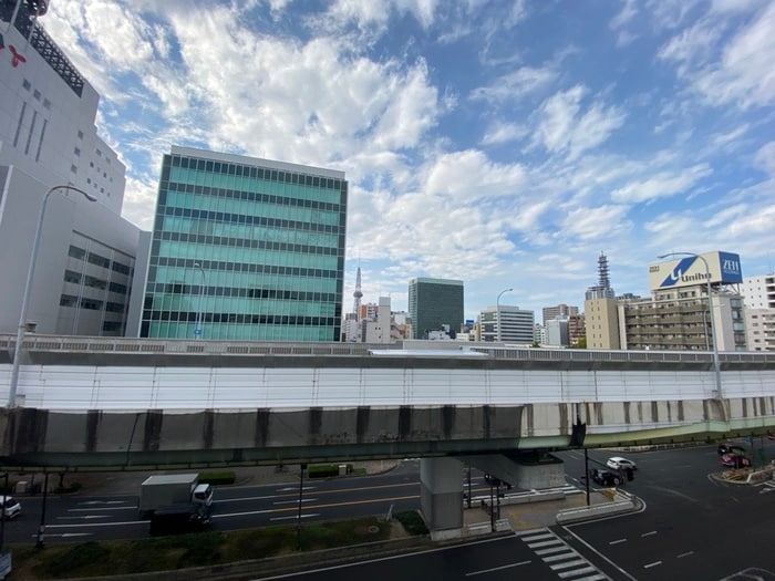 室内からの展望 ブルーシャンピア芝川