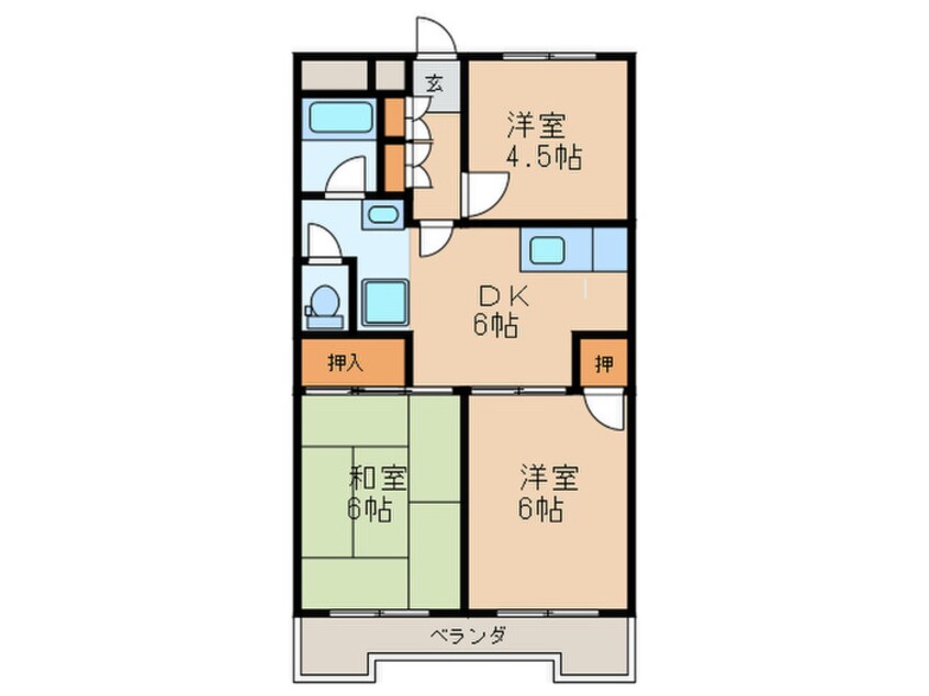 間取図 ブライト本郷