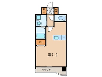 間取図 プレサンス名古屋駅前(0407)