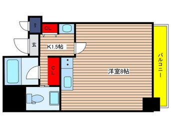 間取図 ル・ブルー鶴舞