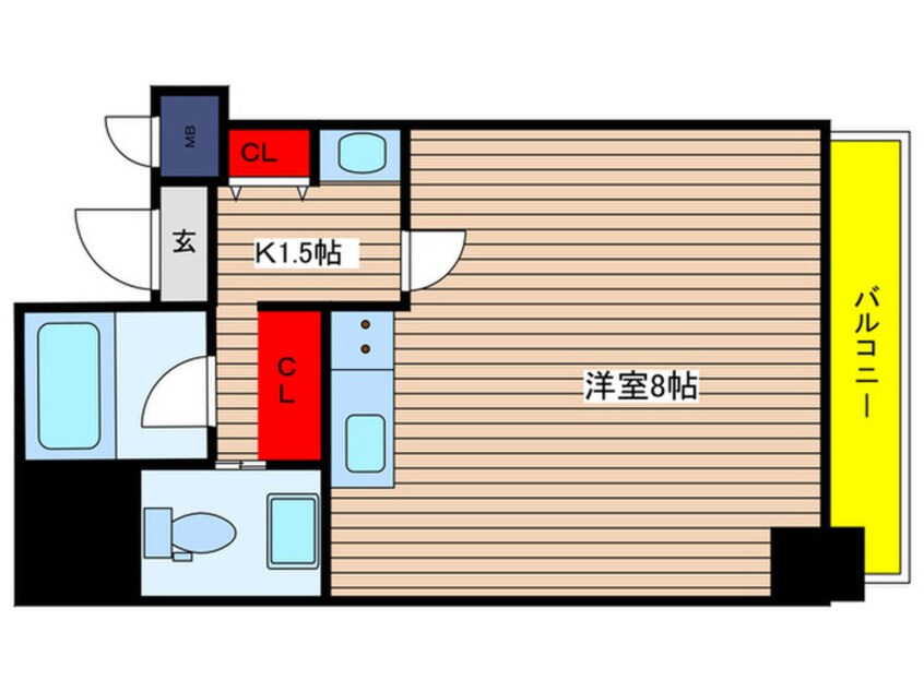 間取図 ル・ブルー鶴舞