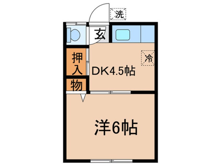 間取図 ひまわり荘