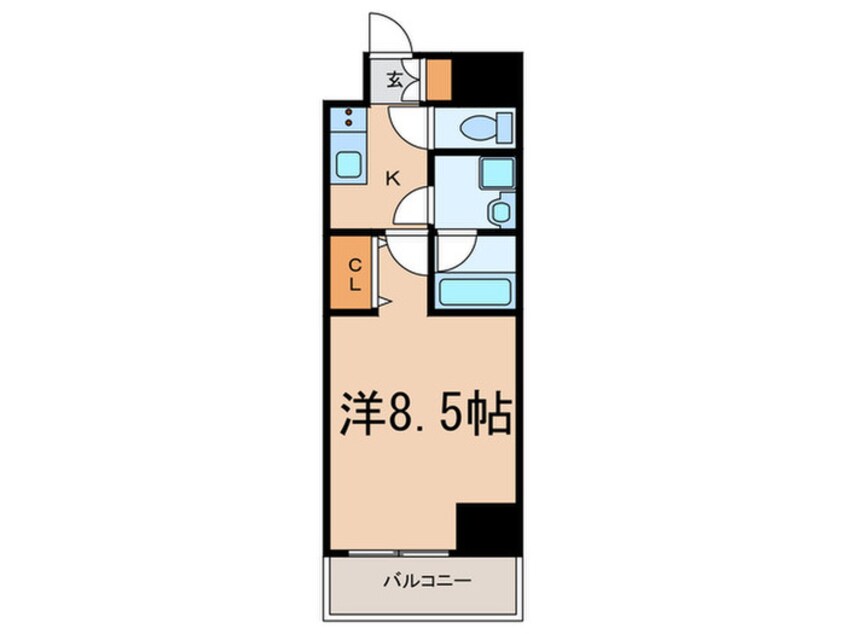 間取図 プロシード金山3