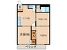 シティハイツ服部 3DKの間取り