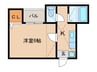 プランタン浅間 1Kの間取り