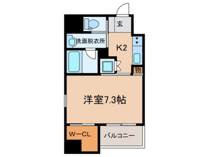 間取図 アビタシオン今池パルク