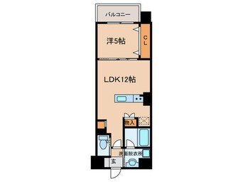 間取図 Kクラッシー今池