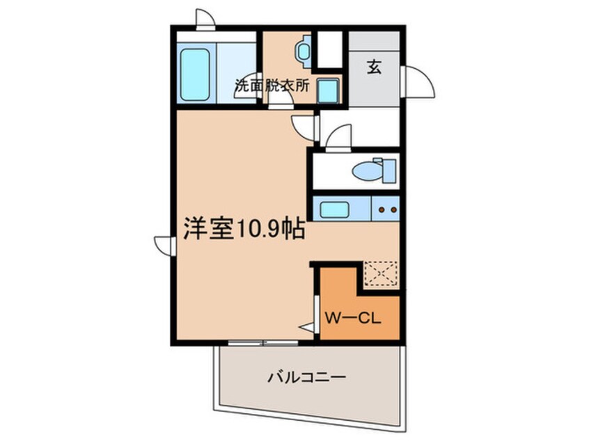 間取図 アビタシオン内山