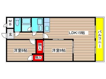 間取図 アーバニア福池