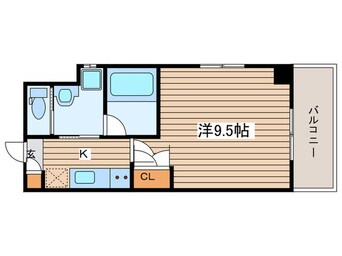 間取図 アールズタワー瑞穂運動場西駅前