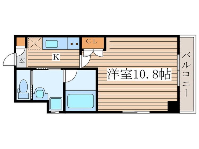 間取図 アールズタワー瑞穂運動場西駅前