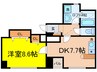 ア－バンポイント新栄 1DKの間取り