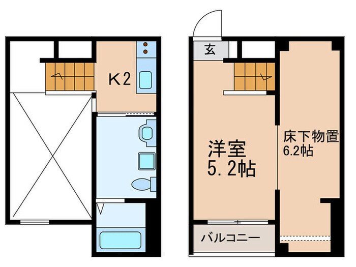 間取り図 クラリエール二瀬町