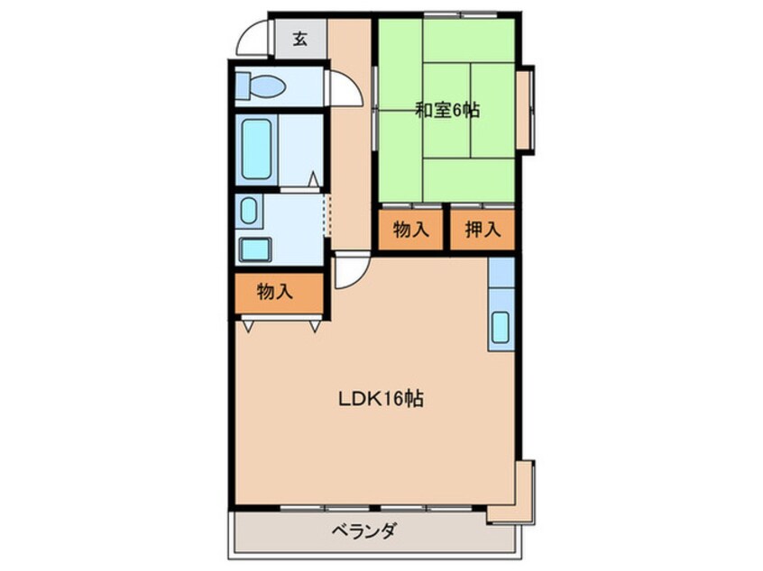 間取図 コンフォート２１