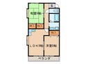 コンフォート２１の間取図