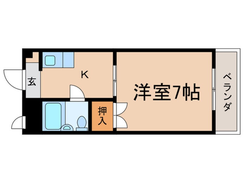 間取図 福善ビル