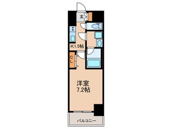 間取図 S-RESIDENCE丸の内駅前North