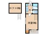 シェ－ネスハイム八剱 1Kの間取り