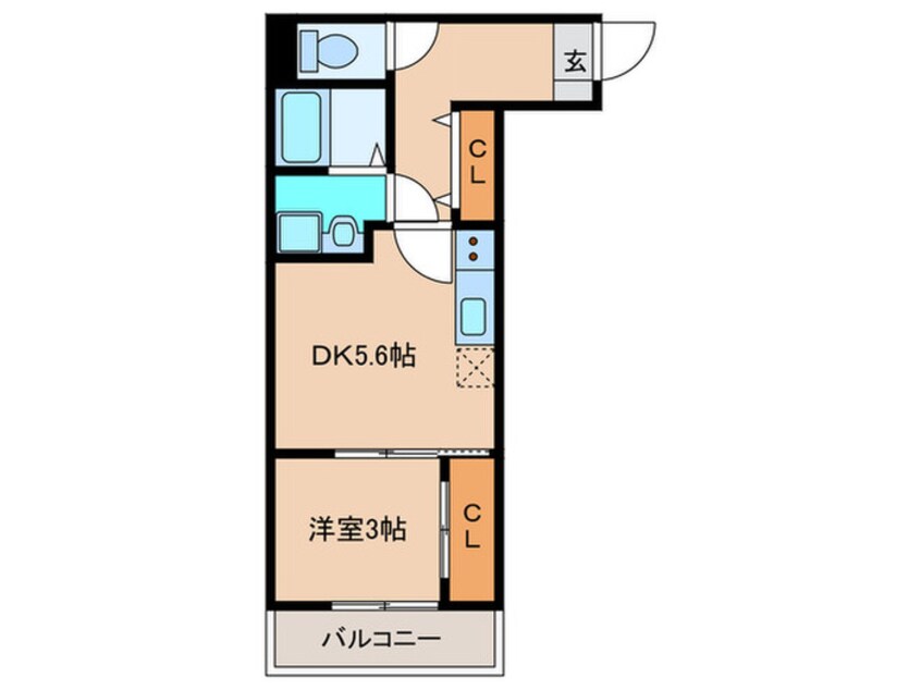 間取図 ジュネス上石川町