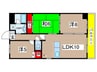 藤苑北山 3LDKの間取り